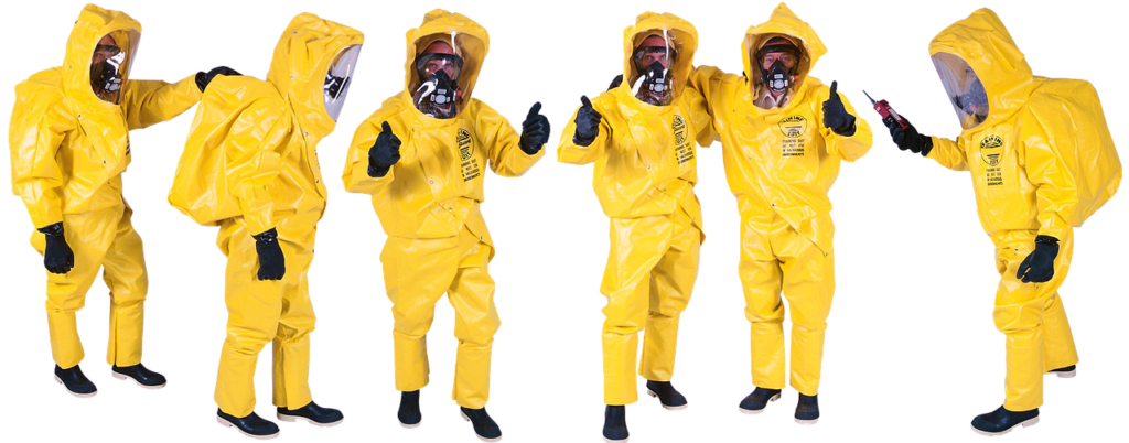 protective suit, antibacterial protection, yellow jumpsuit-5095787.jpg